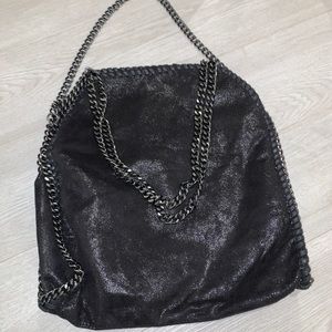 Metallic Tote
